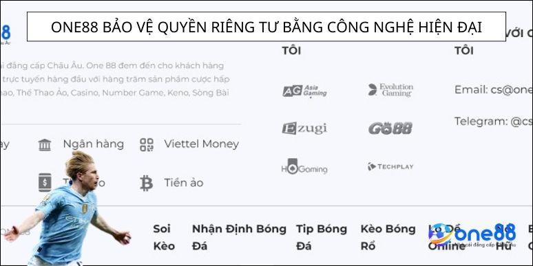 One88 bảo vệ quyền riêng tư bằng công nghệ hiện đại