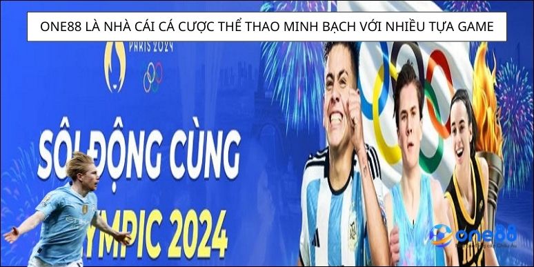 One88 là nhà cái cá cược thể thao minh bạch với nhiều tựa game